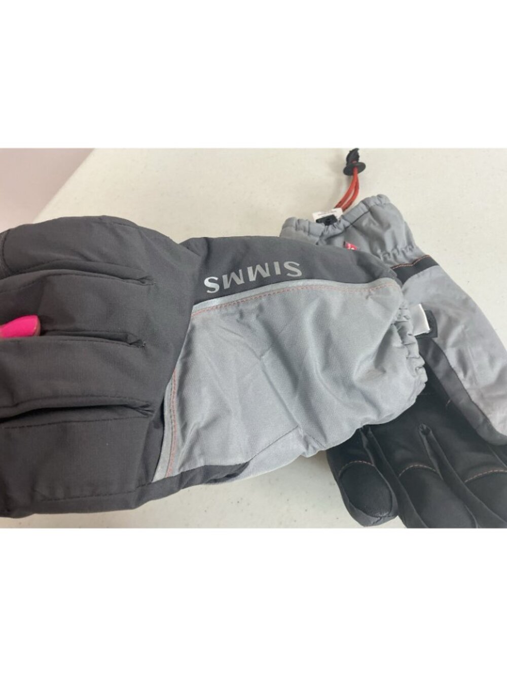 Simms Gloves Cold Weather Leather Mens XL - Picture 5 of 8